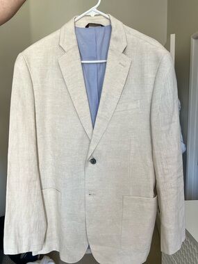 Tasso Elba linen blazer - new